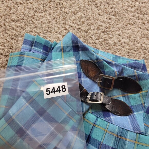 Lilly Pulitzer Skirt Womens 4 Tartan Blue Pleated Mini Preppy Academia Mark* - Picture 7 of 7